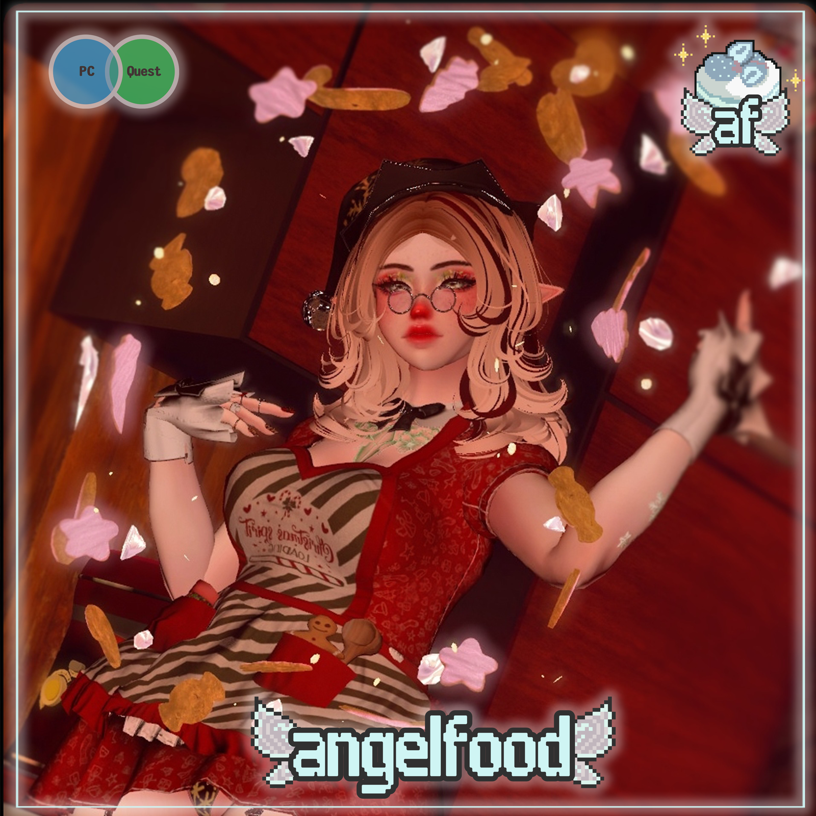 Avatar Veronica (PC/Quest/Gogo/SPS) (60+ Toggles) Cozy Elf Christmas Baker