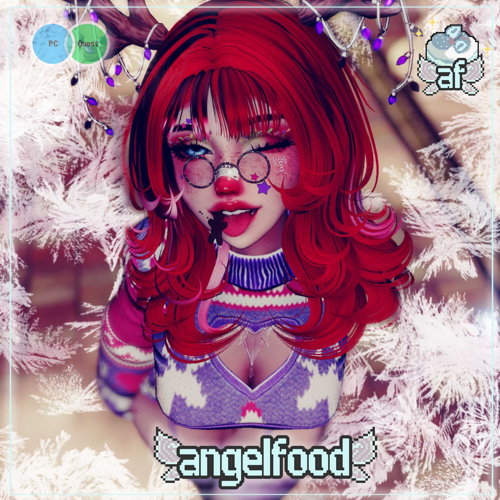 Avatar Veronica (PC/Quest/Gogo/SPS) (60+ Toggles) Cozy Elf Christmas Baker