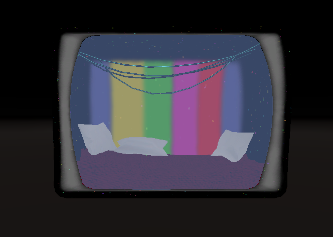 TV Bed - ( Avatar World drop) VRCFURY