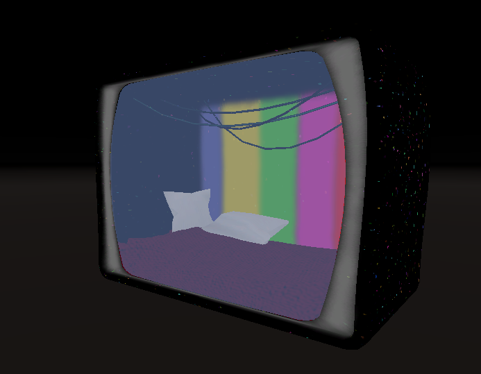TV Bed - ( Avatar World drop) VRCFURY