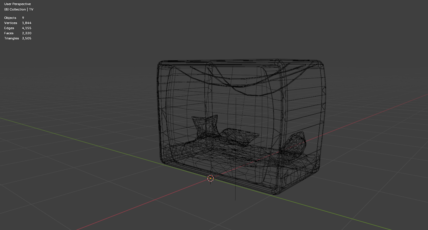 TV Bed - ( Avatar World drop) VRCFURY