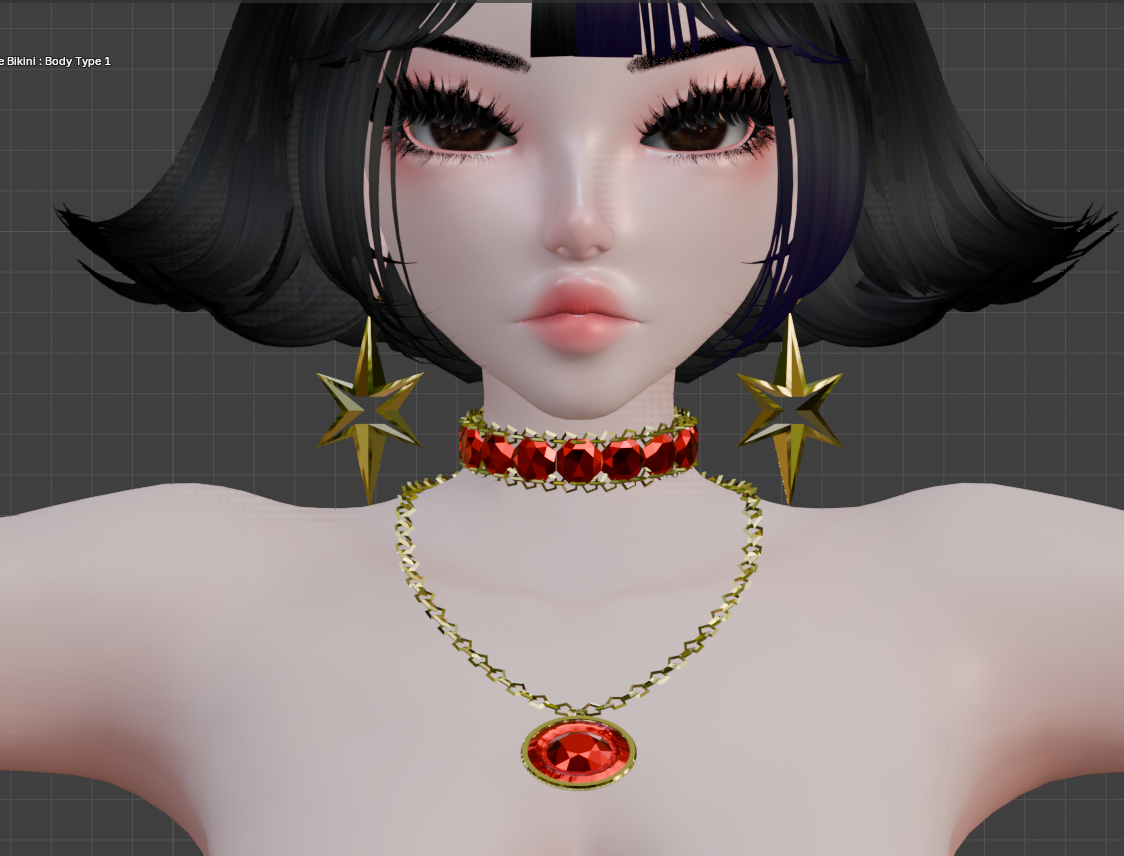 Jewelry Set 01 - ( Avatar Asset )