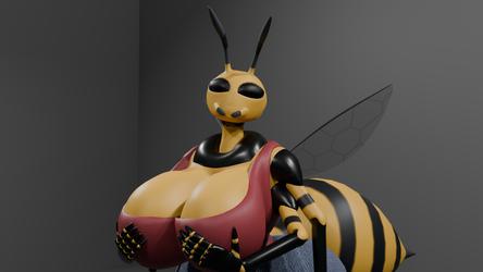 Darma the Wasp (VRchat Avatar Base)