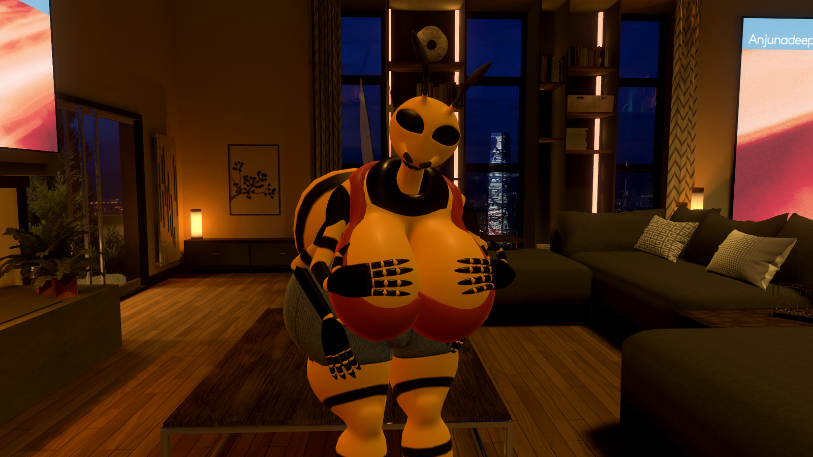 Darma the Wasp (VRchat Avatar Base)