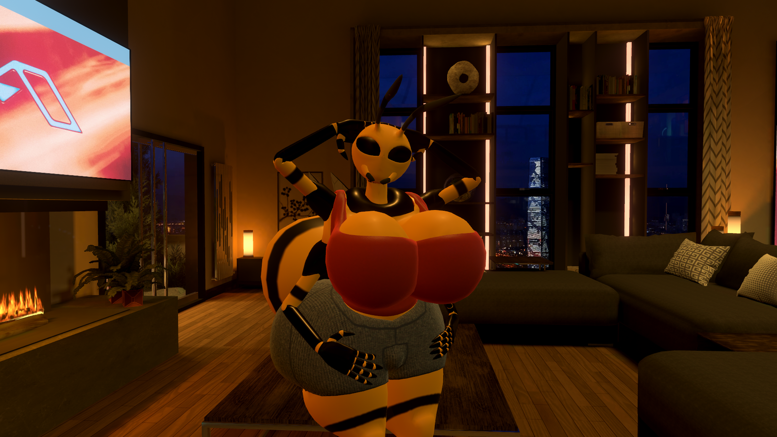 Darma the Wasp (VRchat Avatar Base)