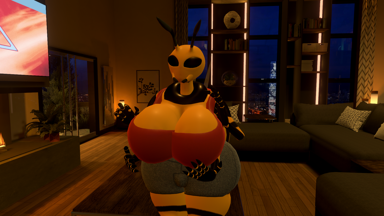 Darma the Wasp (VRchat Avatar Base)