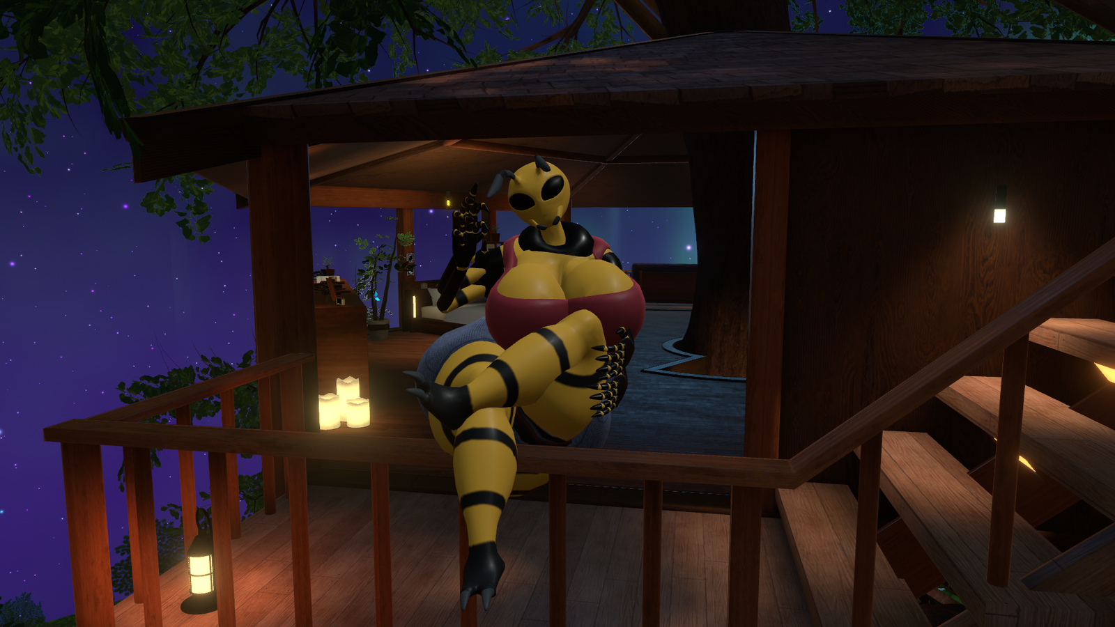 Darma the Wasp (VRchat Avatar Base)