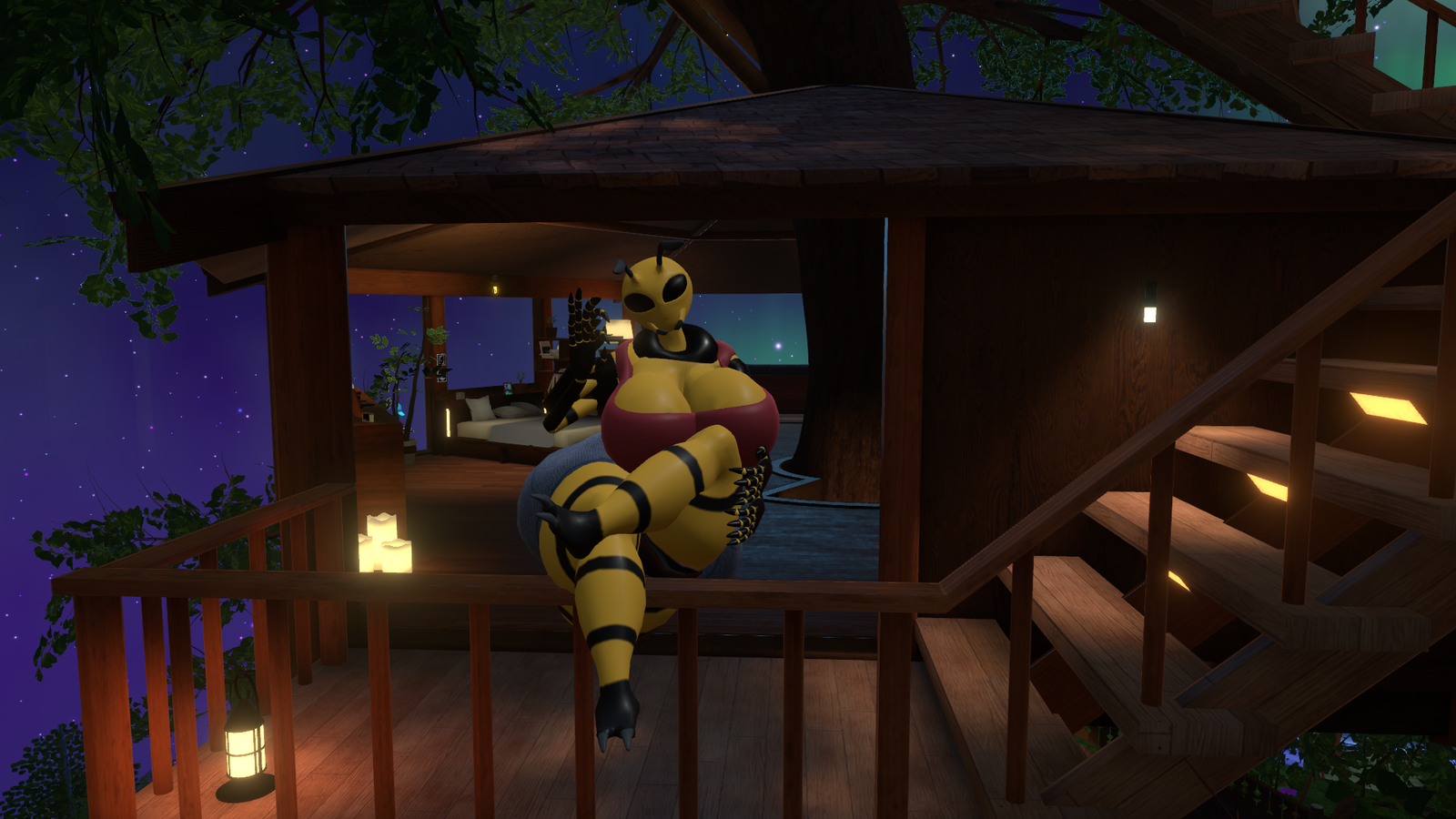 Darma the Wasp (VRchat Avatar Base)