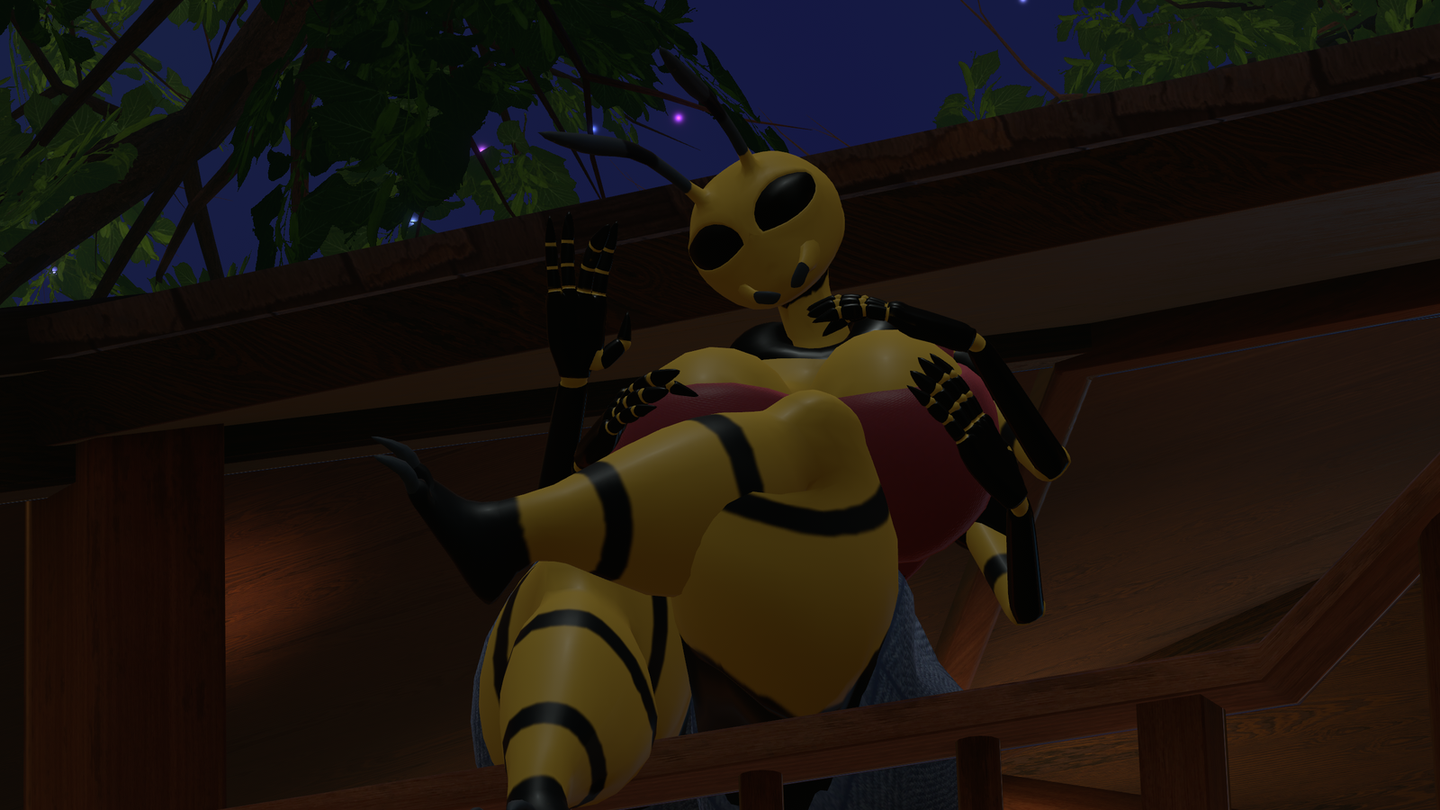 Darma the Wasp (VRchat Avatar Base)