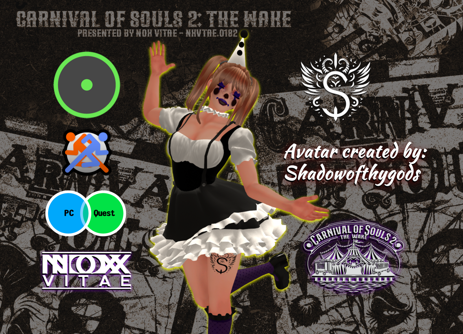 Nox Vitae Clown and Jester!