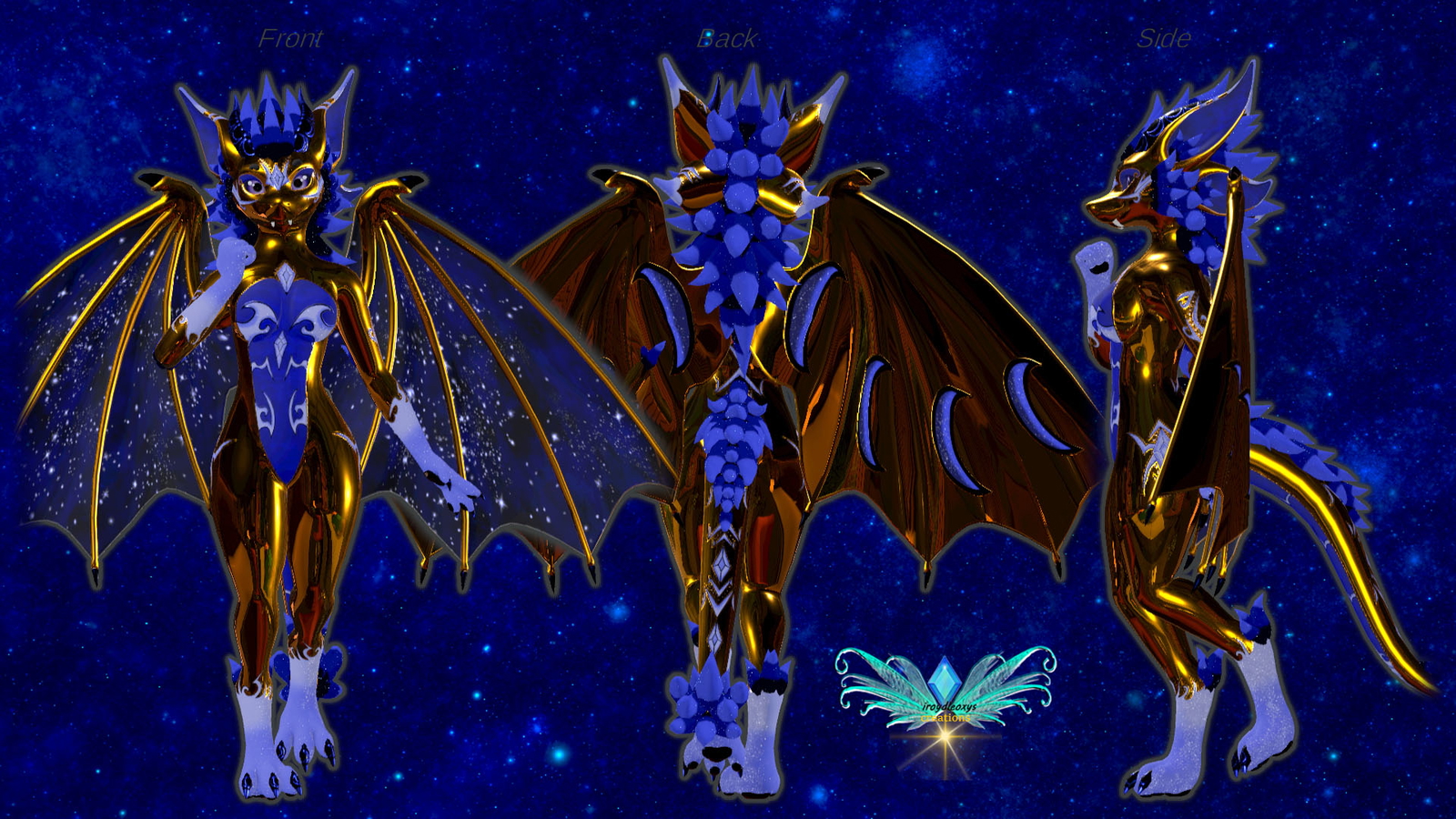 Goldy Night Reversed Nardoragon Texture