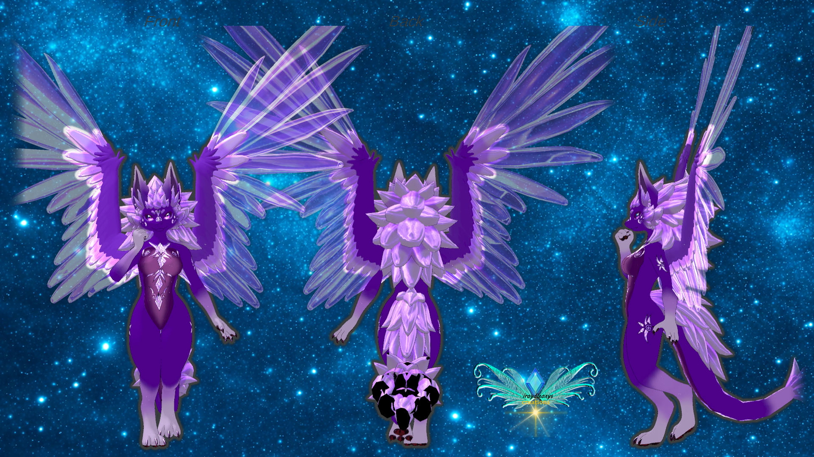 Violet Novabeast Texture