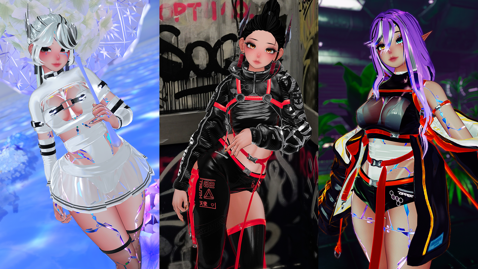 Eru Mia (Female / Femboy, PC, OPTI, QUEST, SPS, LOLIPOP, Gogo, VRCFT  / Face Tracking)