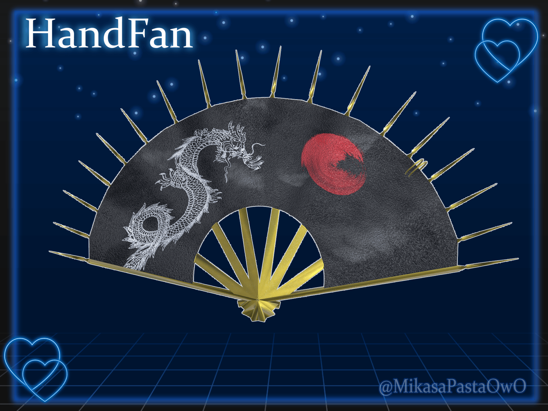 ওStabby Hand Fanও (8 Textures)