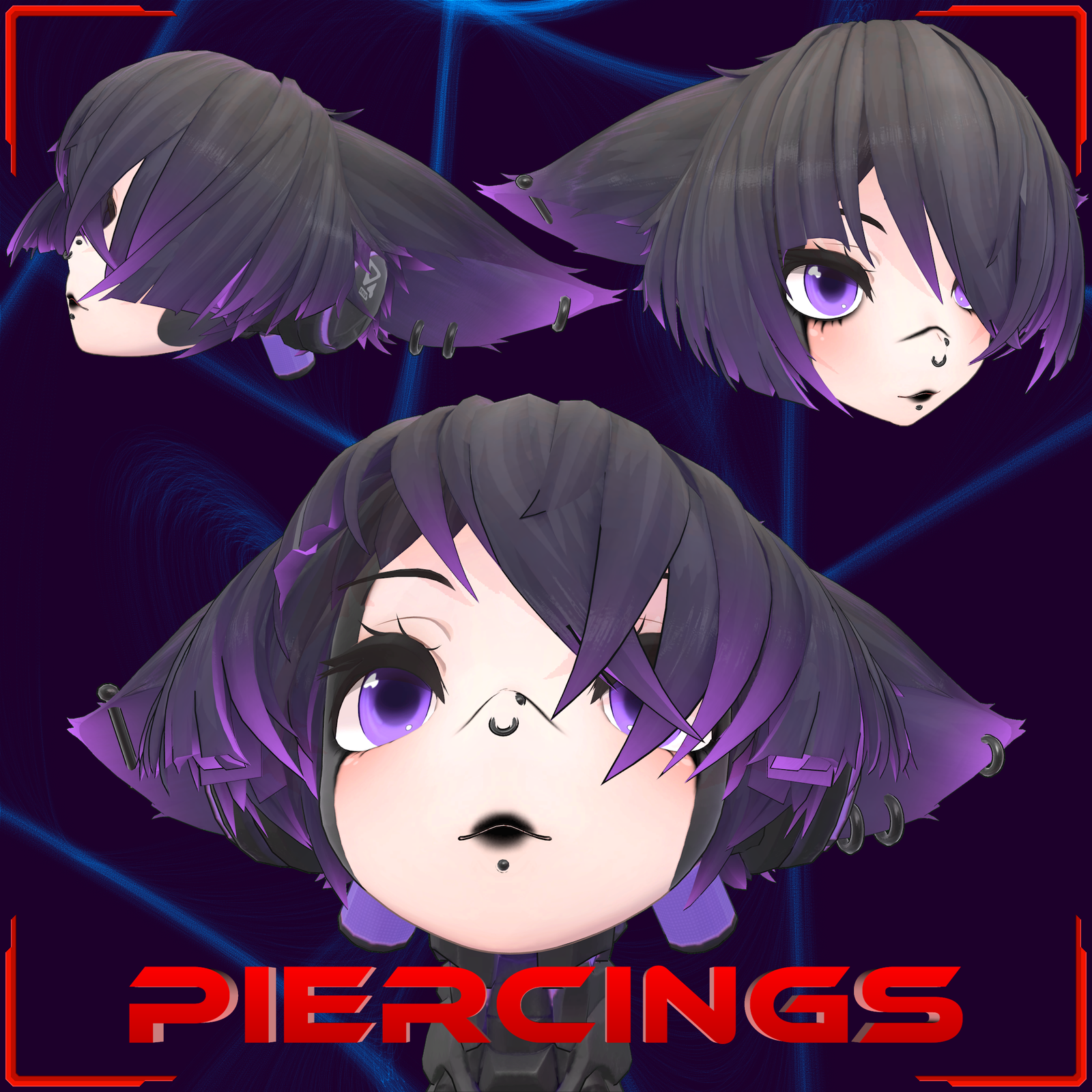 [VRC] BAN Piercings