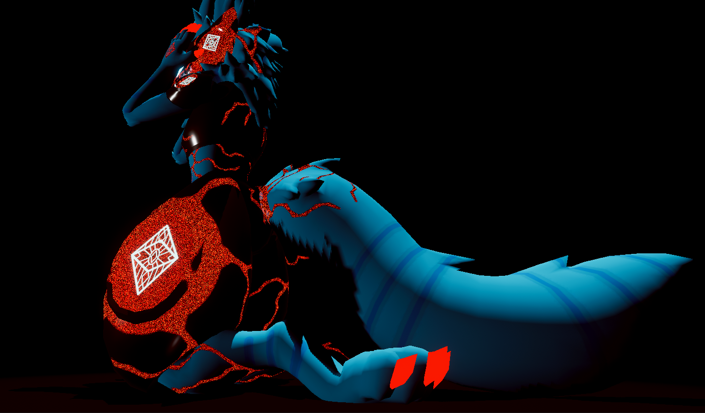 Infected protogen (NKD) Materials/textures