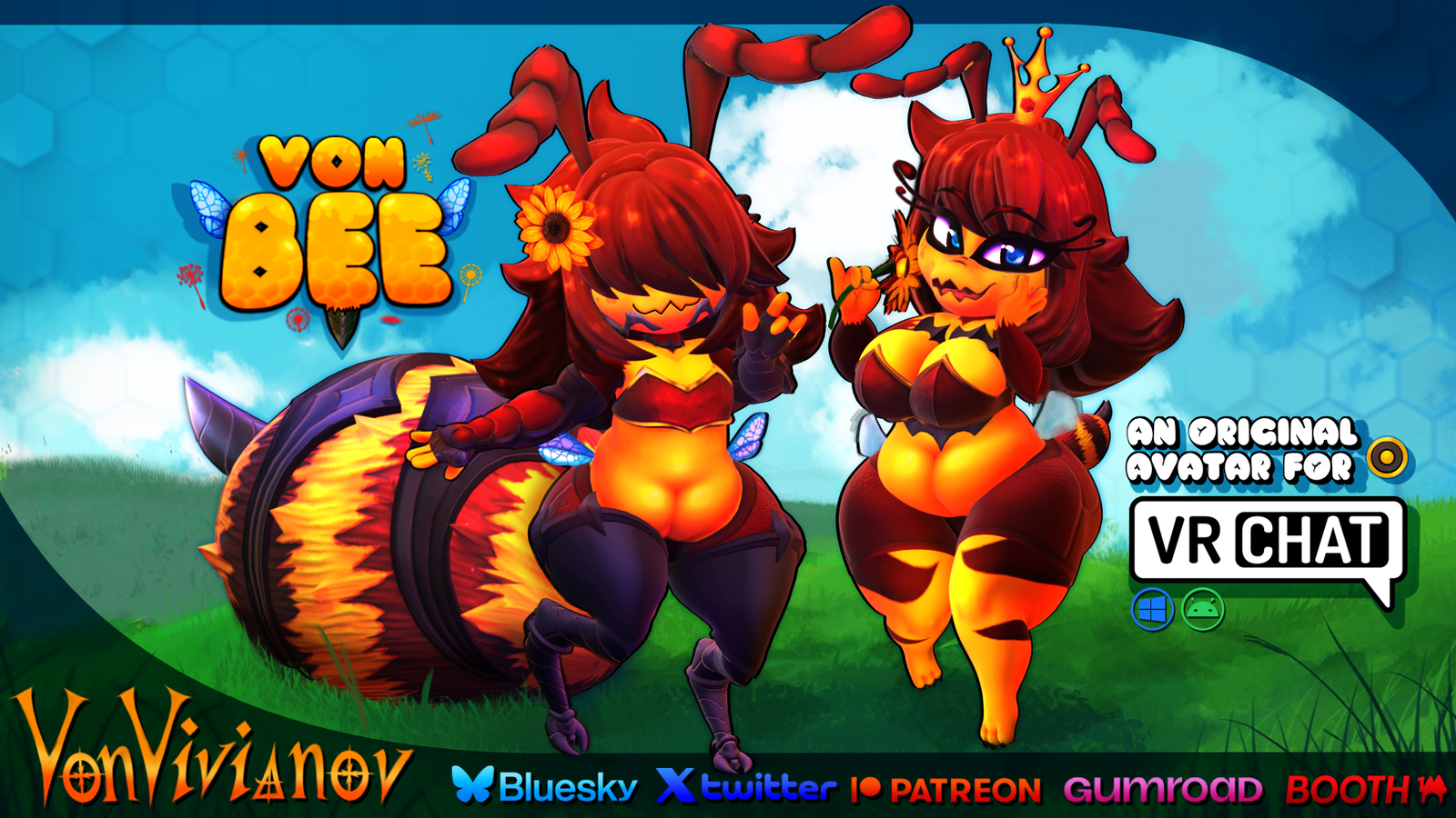 VonBee | Furry Bee | Quest + PC