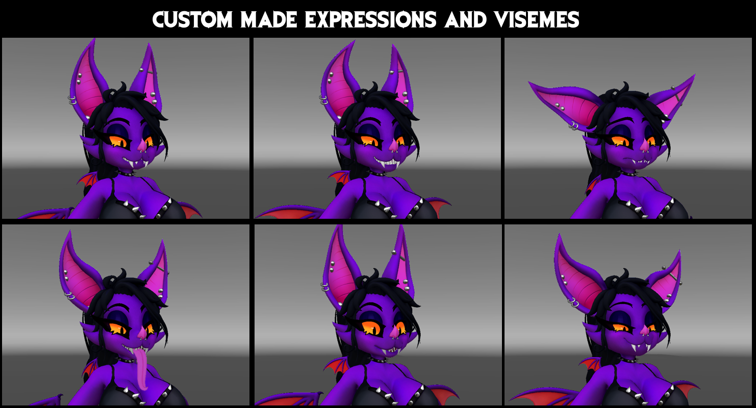 VonBat | Goth Bat Furry