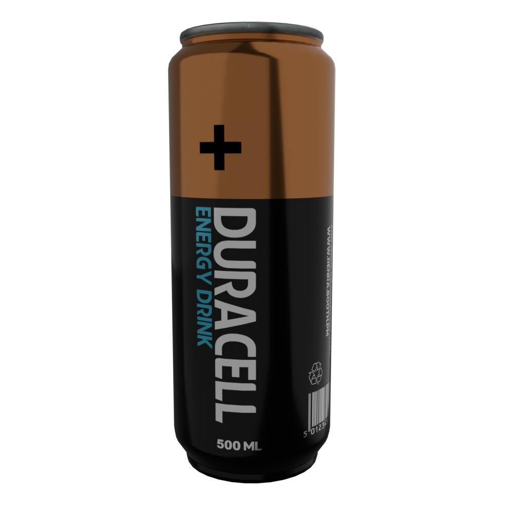 (Free!) Can of Duracell Energy Drink