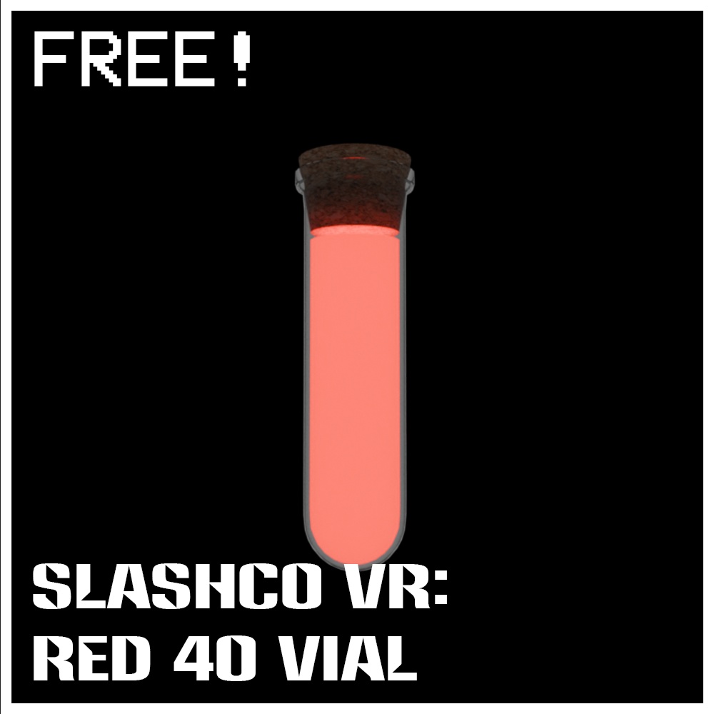 (Free!) SlashCo VR - Red 40 Vial