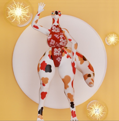 Lily Snake - Koi Body Texture