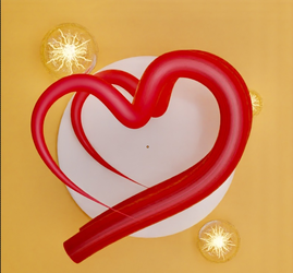 Valentine Heart Horns