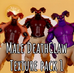 Male DeathClaw Texture Pack 1