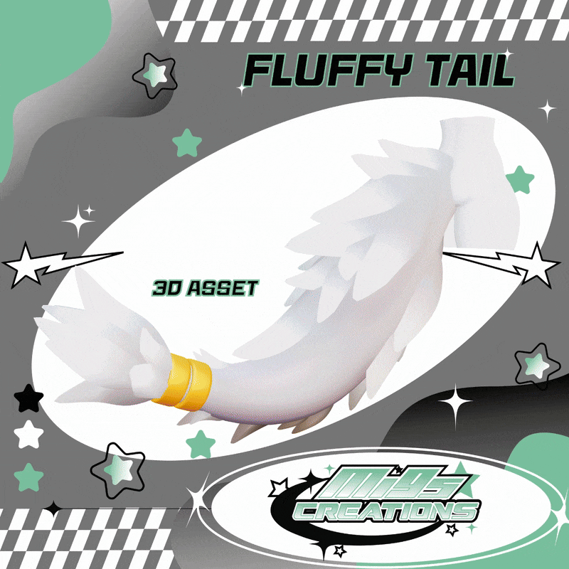 Fluffy Tail | VRChat Asset