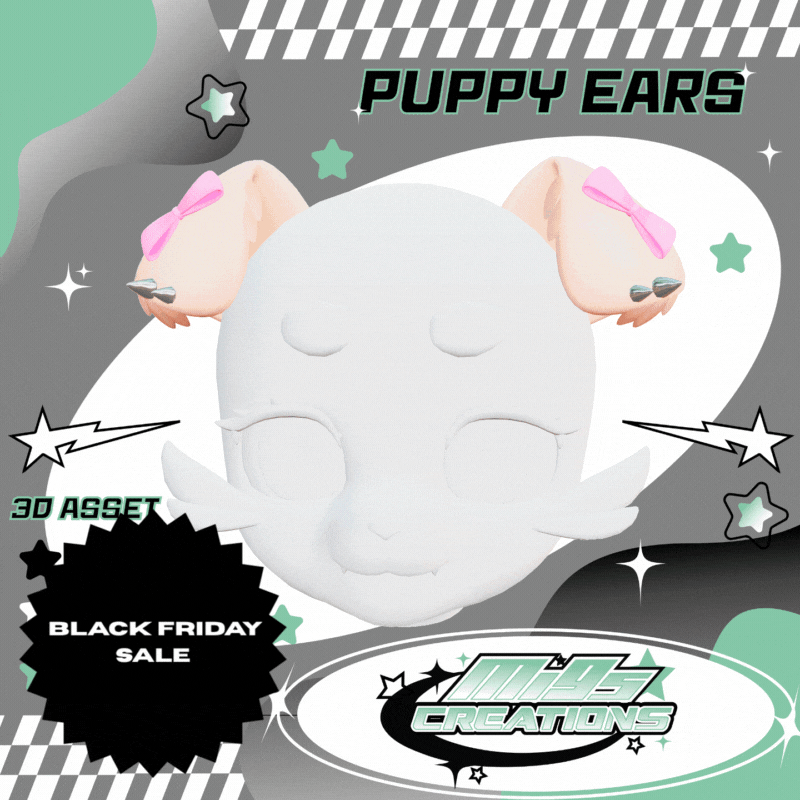 Puppy Ears |  VRChat Asset