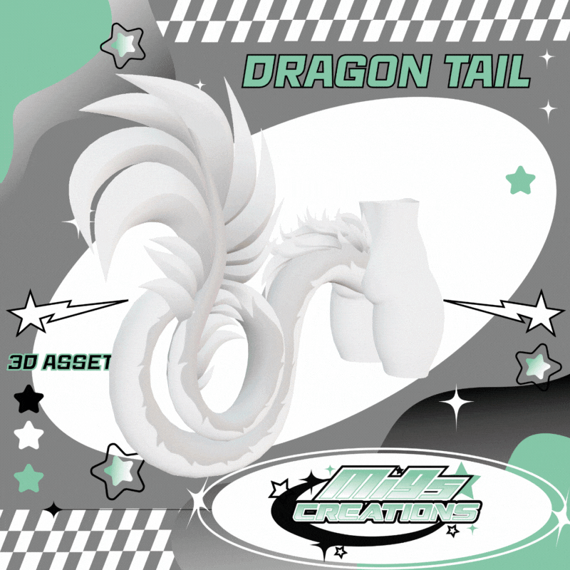 Dragon Tail | VRChat Asset