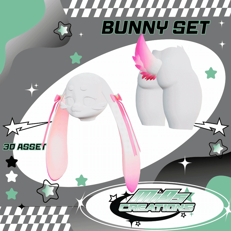 Bunny Set | VRChat Asset
