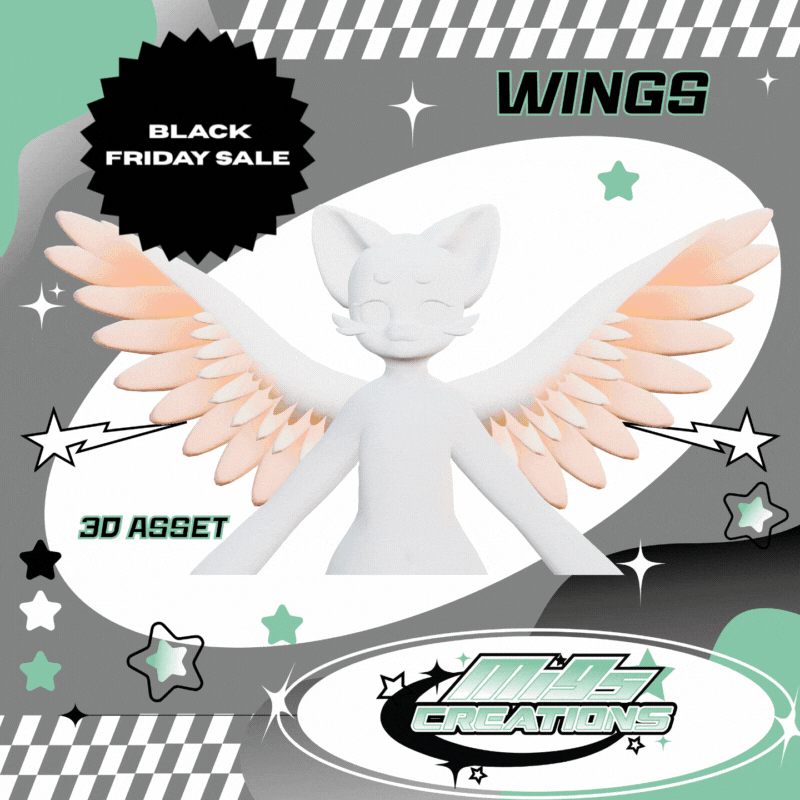 Wings |  VRChat Asset