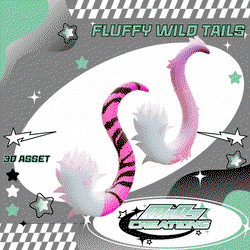Fluffy Wild Tails | VRChat Asset
