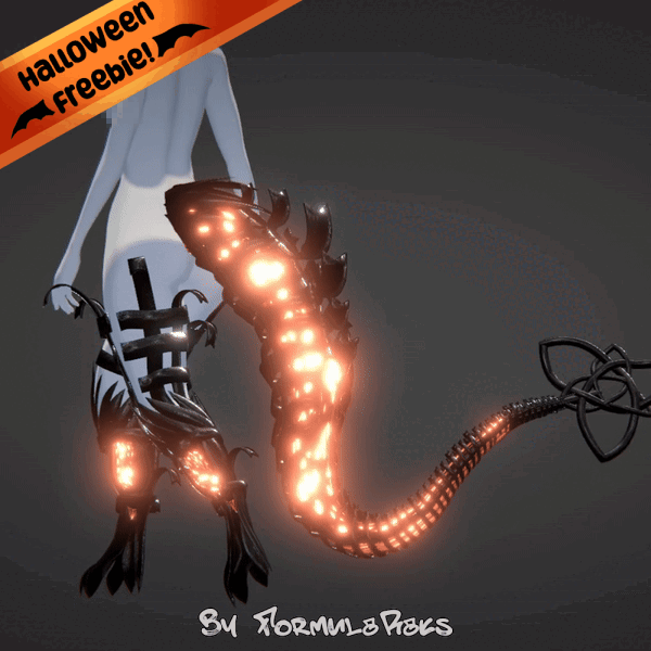 Wrought Iron Legs + Tail - FREE