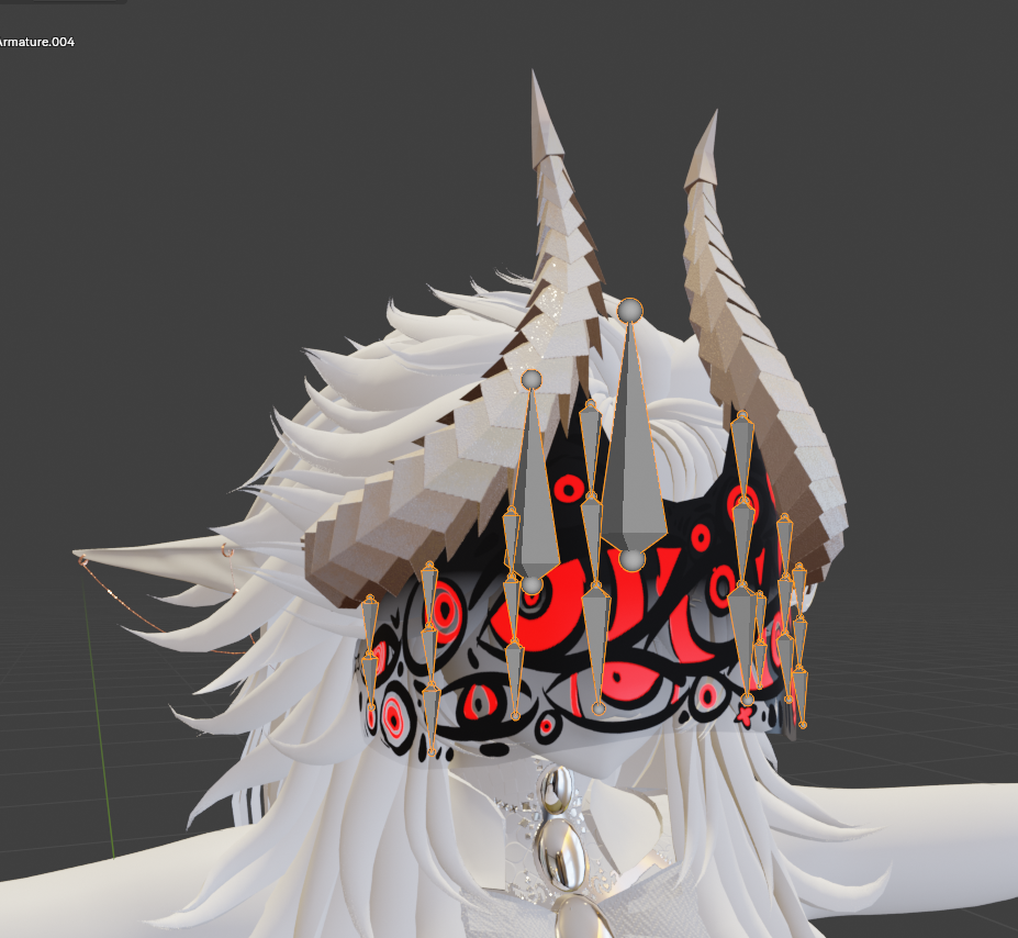 Veil Horns - VRCFury Prefab Included!