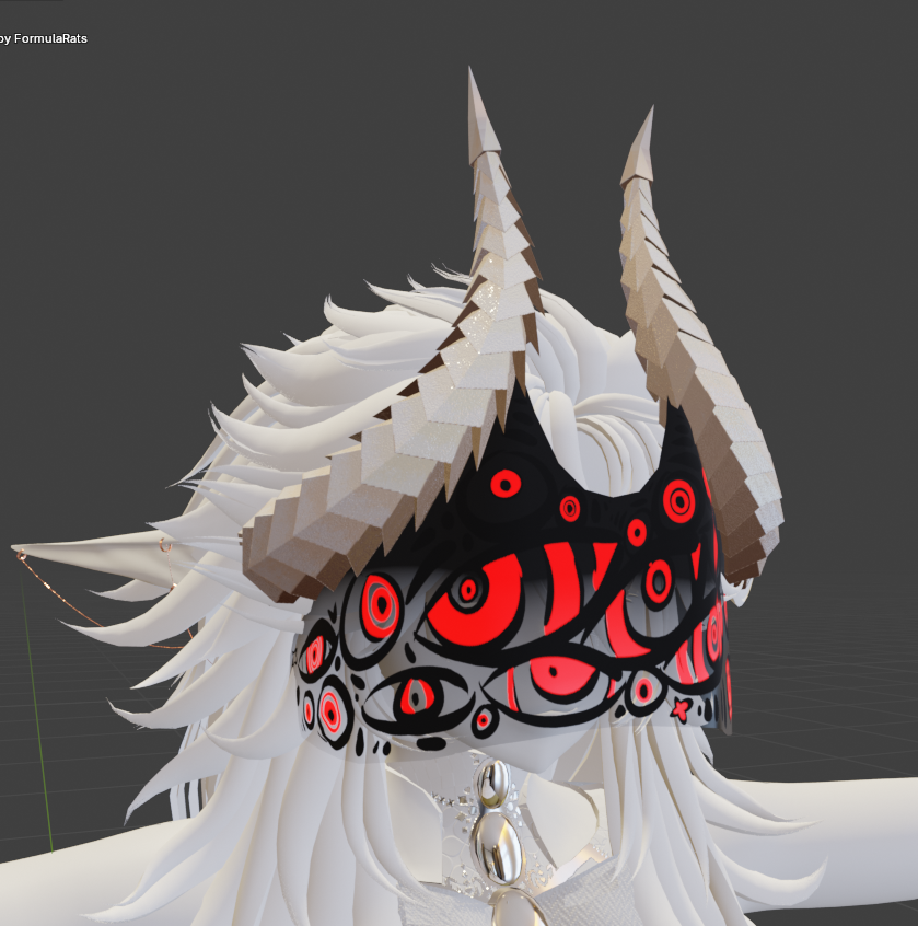 Veil Horns - VRCFury Prefab Included!