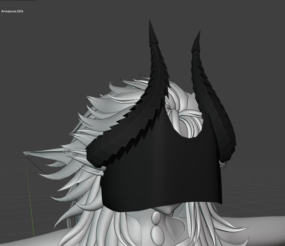 Veil Horns - VRCFury Prefab Included!