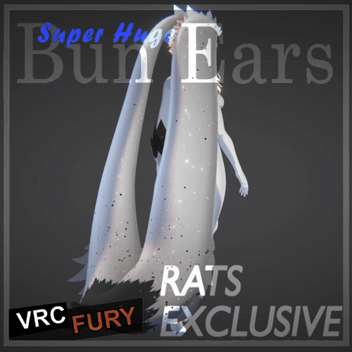 Big Bunny Ears - VRCFury Prefab Included!