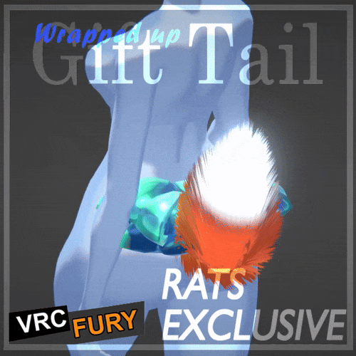Gift Tail - VRCFury Prefab Included!