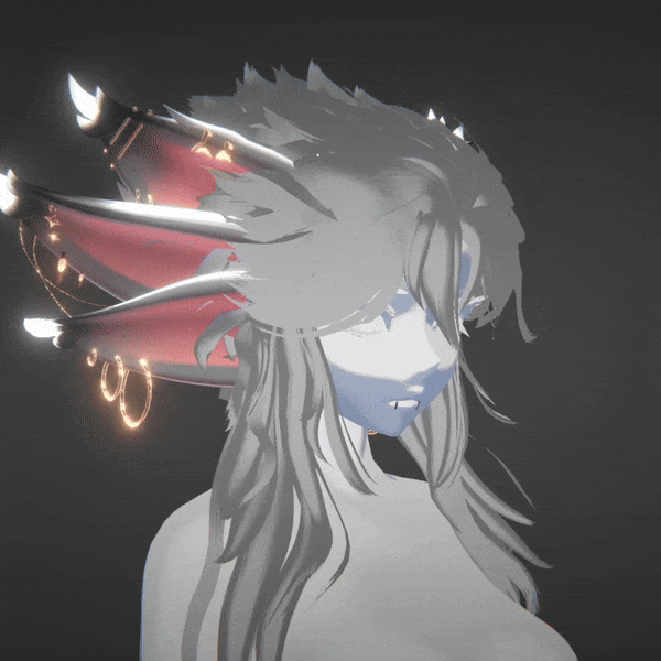 Pixel Ears - VRCFury Prefab Included!