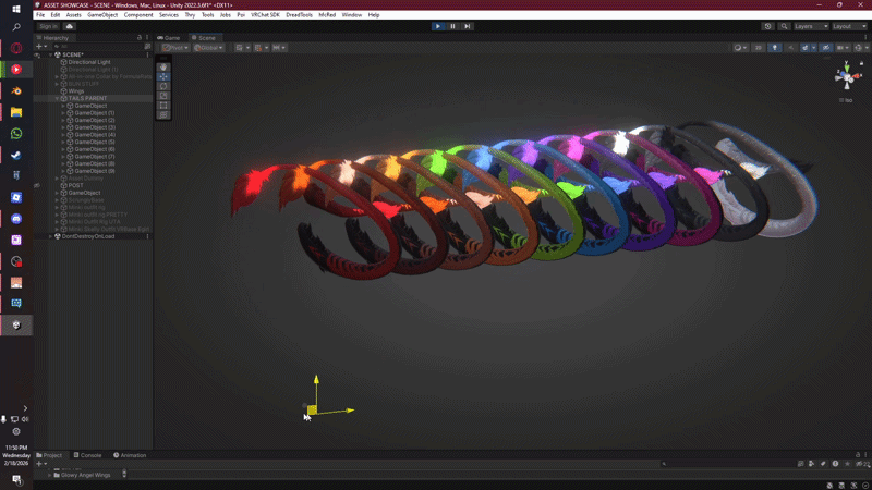 Miya's Tails - VRCFury Prefab Included!