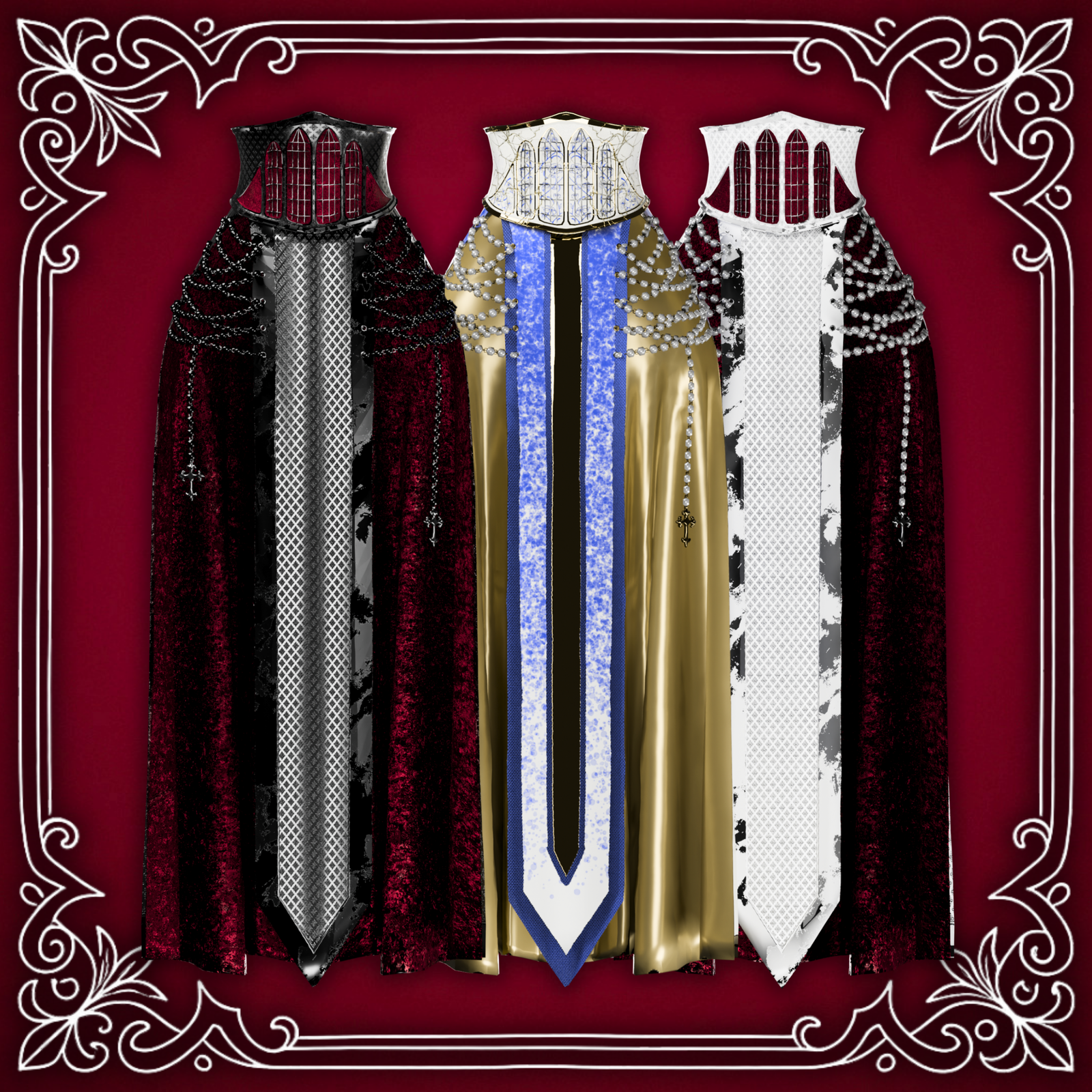 The Gothic Rosary Skirt