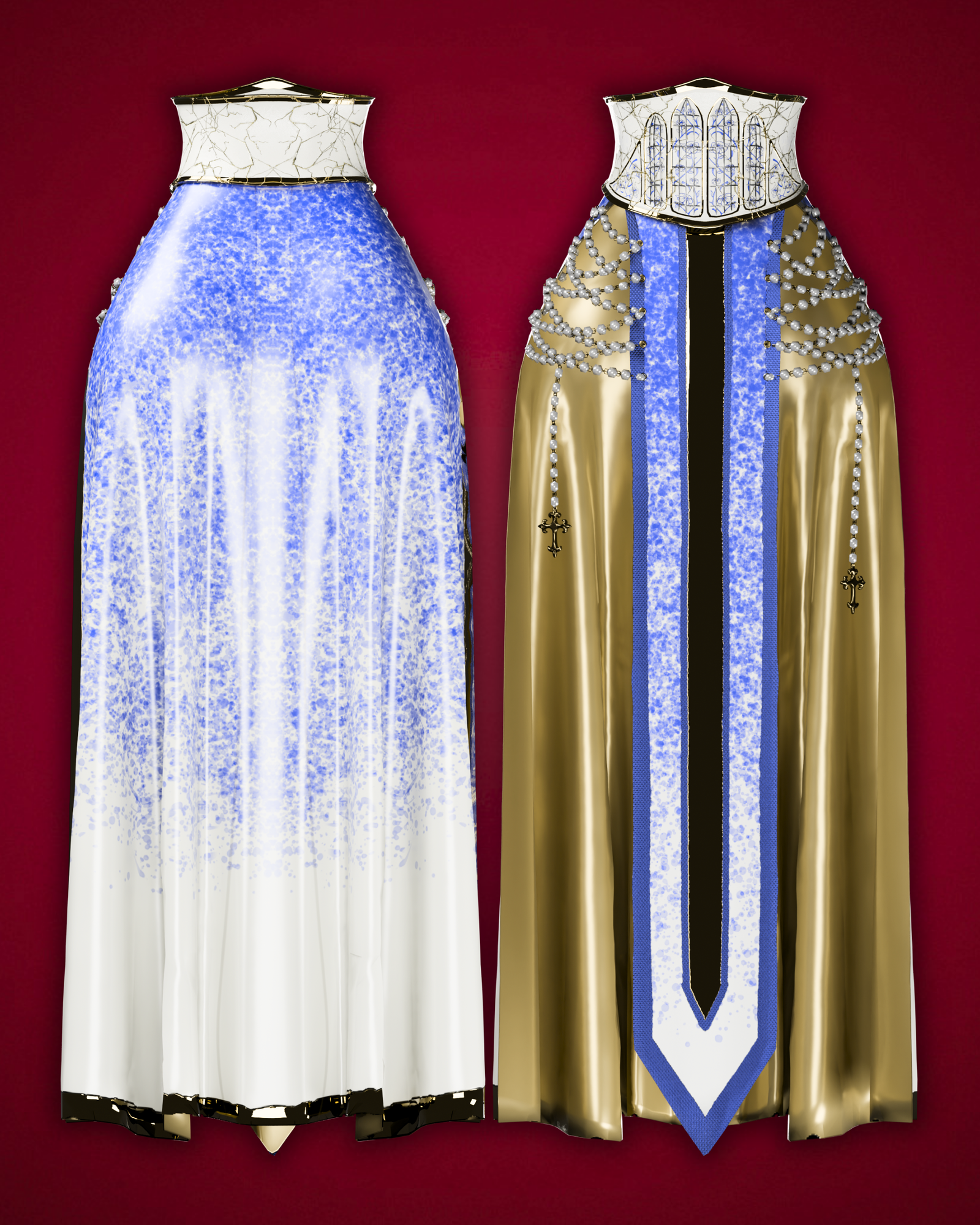 The Gothic Rosary Skirt