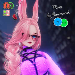 Fleur (PC/ OPTI/QUEST/ VRCFT)