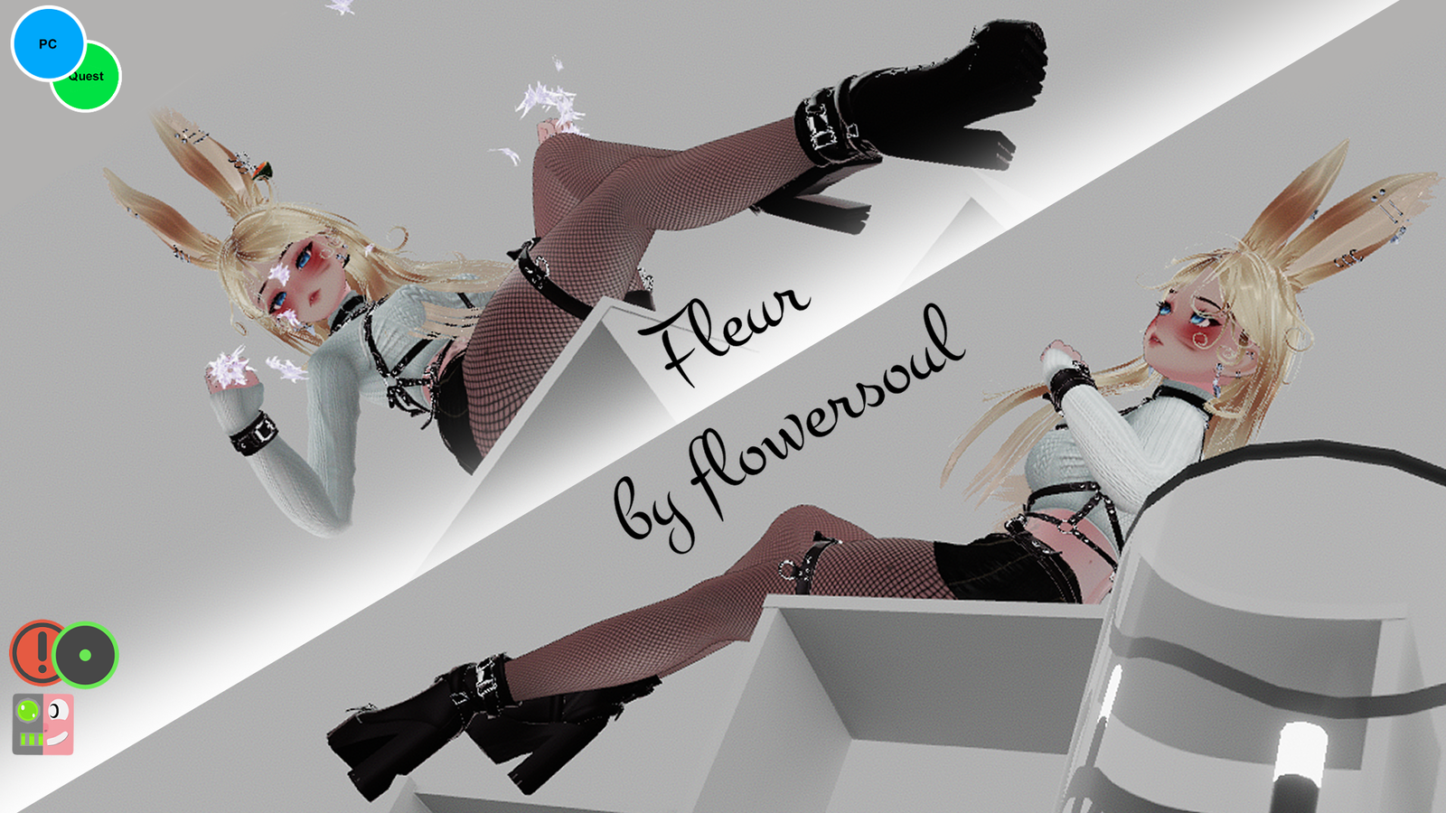 Fleur (PC/ OPTI/QUEST/ VRCFT)
