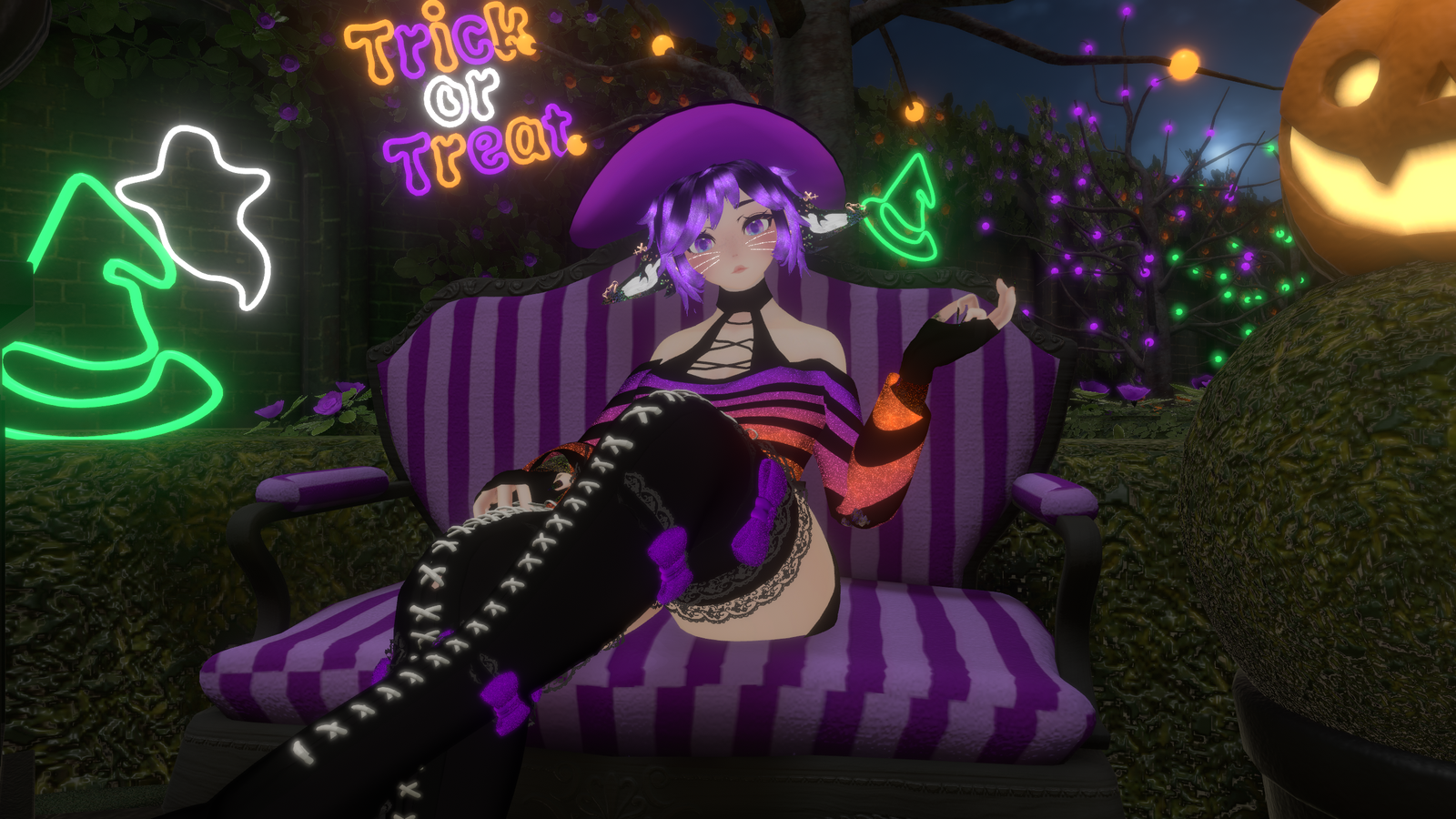 Hex Free + NSFW Paid Halloween Avatar (PC)