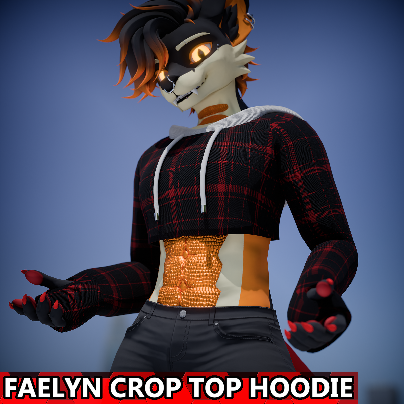 Faelyn Crop Hoodie