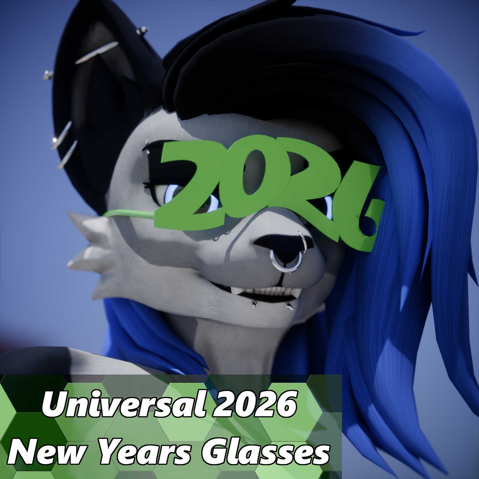 Universal 2026 New Years Glasses