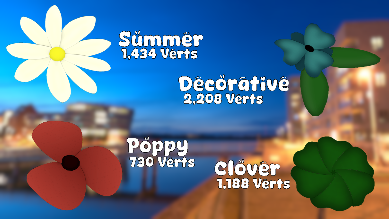 [FREE] Flower Head/Hair Accessories
