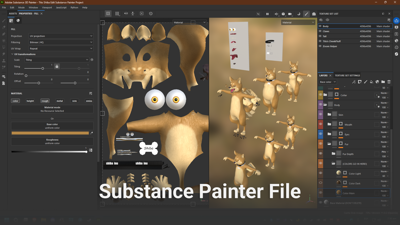 Tito Shiba Edit (VRChat Avatar)
